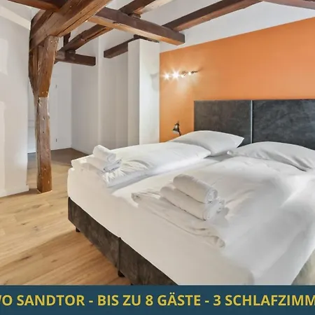 Neu - Sandapart32 - Fewo3 - Sandtor - Bis Zu 8 Pers. - 3 Schlafzi - 2 Duschbader *